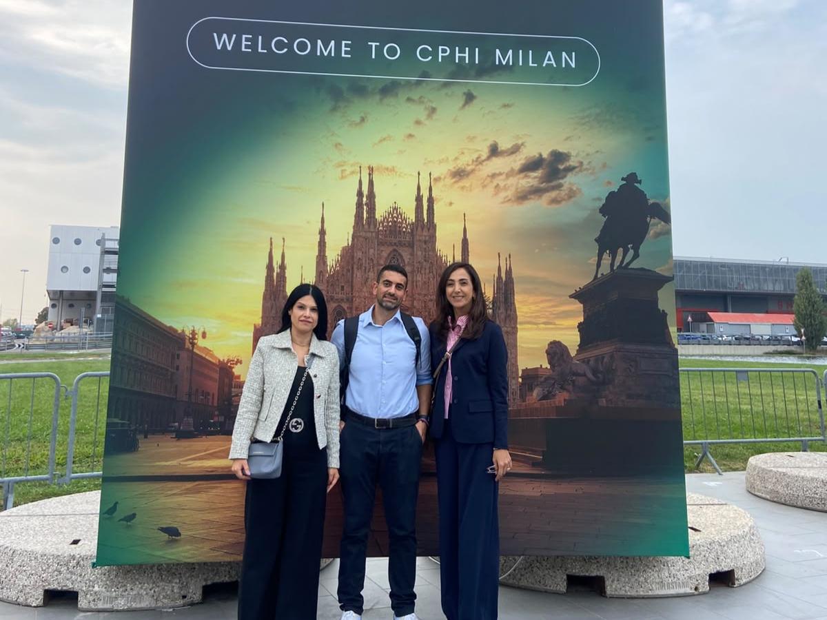 Our team at CPHI Milan 2026!
